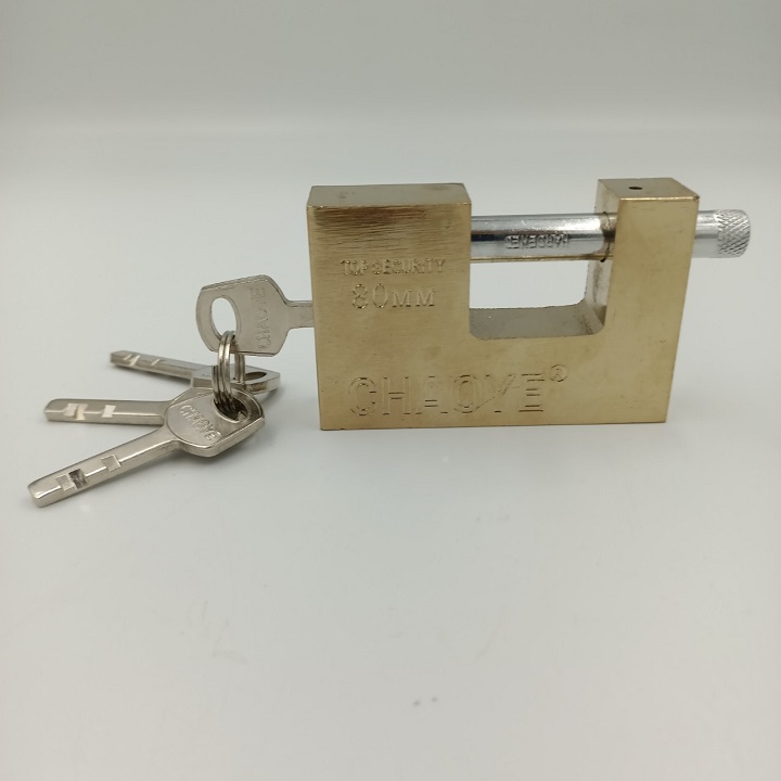 Ổ Khóa Cầu Ngang Công Nghệ Nhật Bản Chịu Lực Chống Cưa Cắt 80MM Kèm 4 Chìa Cao Cấp