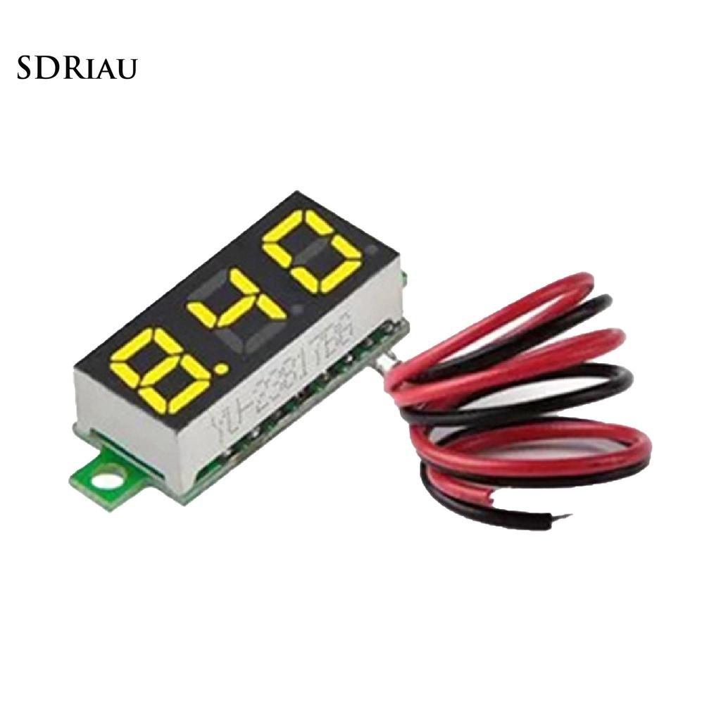 Thiết bị kiểm tra điện áp mini hai chiều 2.5-40V cho xe hơi