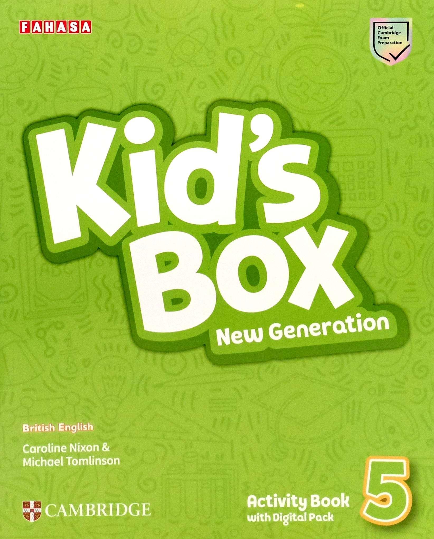 Sách ngoại văn: Kid's Box New Generation - Activity Book With Digital Pack 5