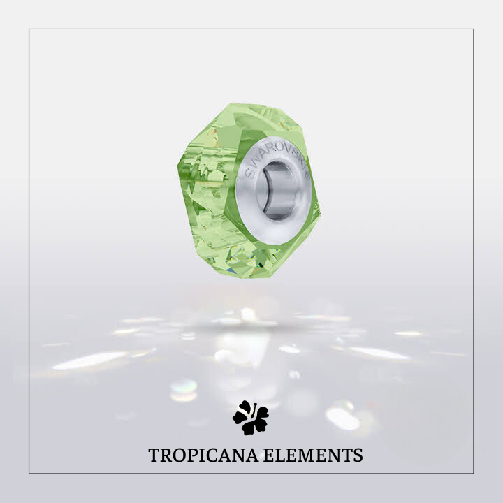 Lắc Tay Tropicana Phối Charm Swarovski Ngôi Sao Ngọc Thạch