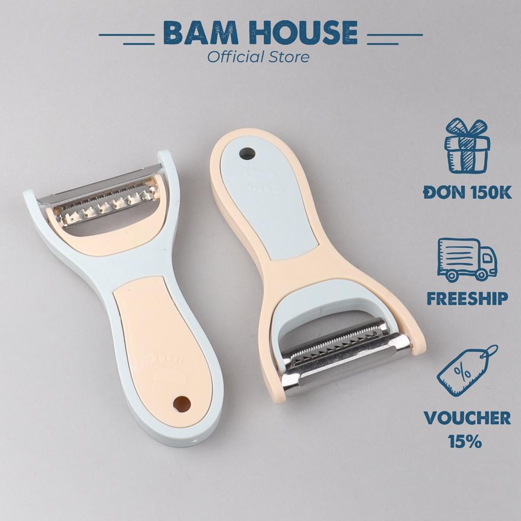 Dao bào đa năng inox Bam House có thể tách làm 2 siêu bén cao cấp B2L01 - Gia dụng bếp