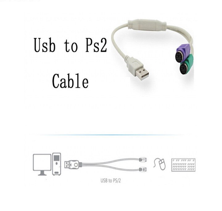 Cáp chuyển USB sang PS2