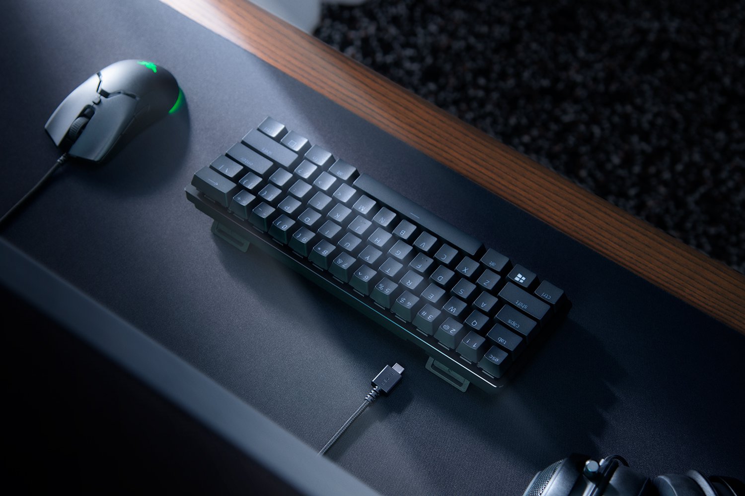 Bàn phím Razer Huntsman Mini Analog-60% Analog Optical Gaming Keyboard-Analog Switch_RZ03-04340100-R3M1_Hàng chính hãng