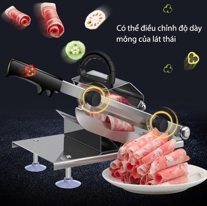 Dao thái thịt đông lạnh thành lát mỏng XF200