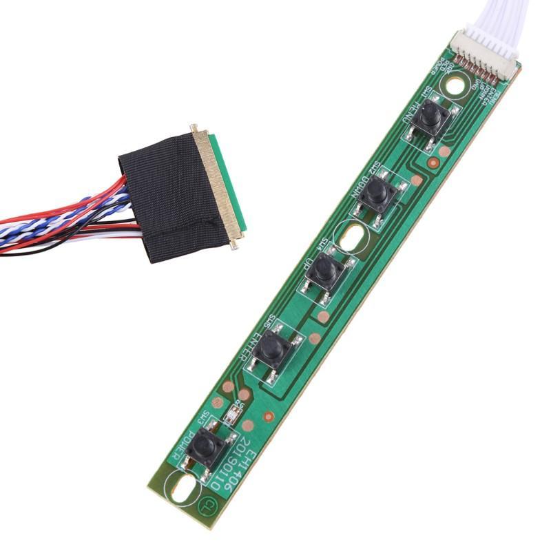 Bộ mạch điều khiển màn hình LCD 15.6" HDMI DVI VGA B156XW02 1366X768 1 kênh 6/8-bit 40 chấu chất lượng