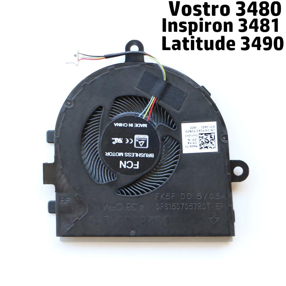 DP/N:0WYGK2 Laptop Replacement CPU COOLING FAN For Dell Vostro 3480 / Inspiron 3481 / Latitude 3490 CPU Cooling Fan