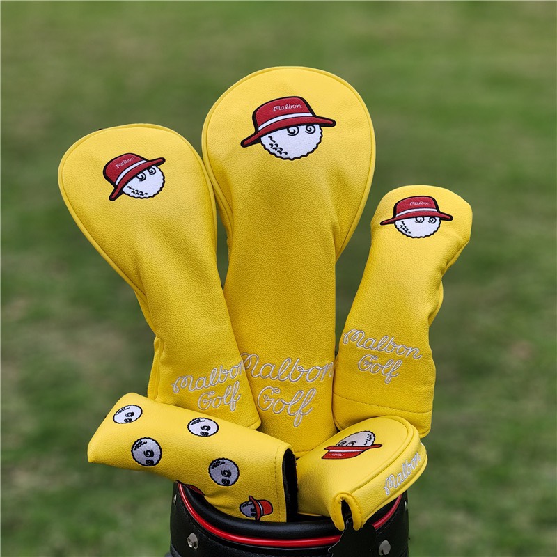 MALBON GOLF Cover gậy golf Malbon da PU cao cấp ( Set 6 ) - CG009