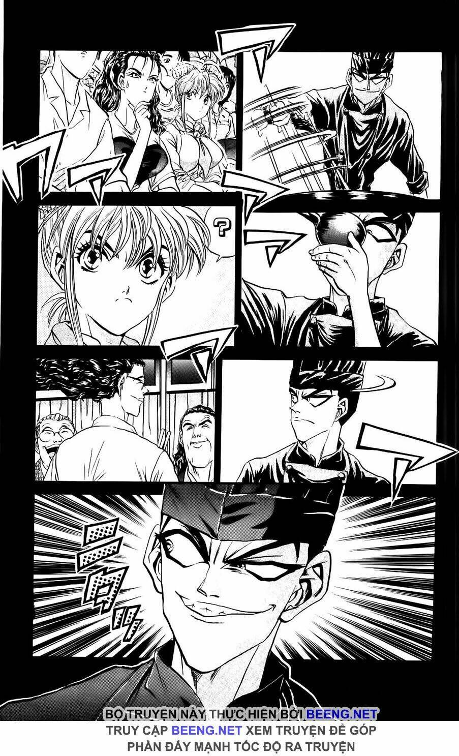 iron wok jan - đầu bếp siêu đẳng chapter 80 3