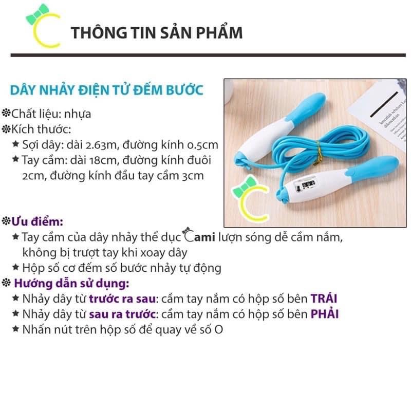 DÂY NHẢY TẬP ĐẾM SỐ TỰ ĐỘNG