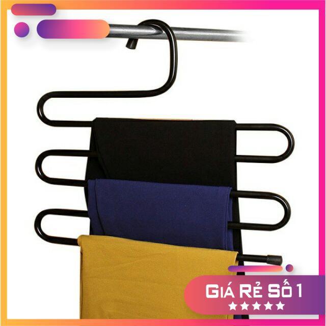 Móc treo quần áo 5 tầng thông minh.