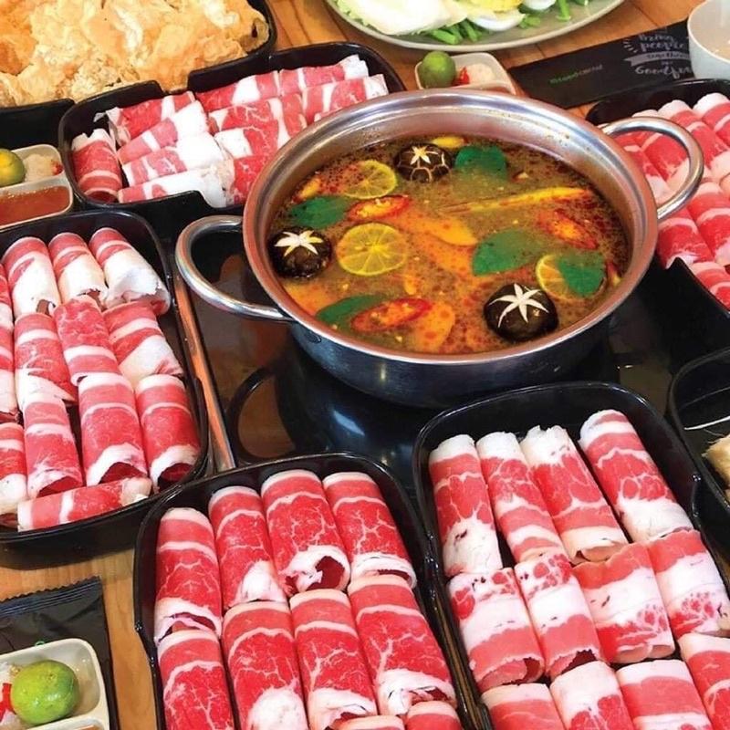 Ba rọi bò Mỹ tươi ngon chất lượng nhúng lẩu nướng - 500g