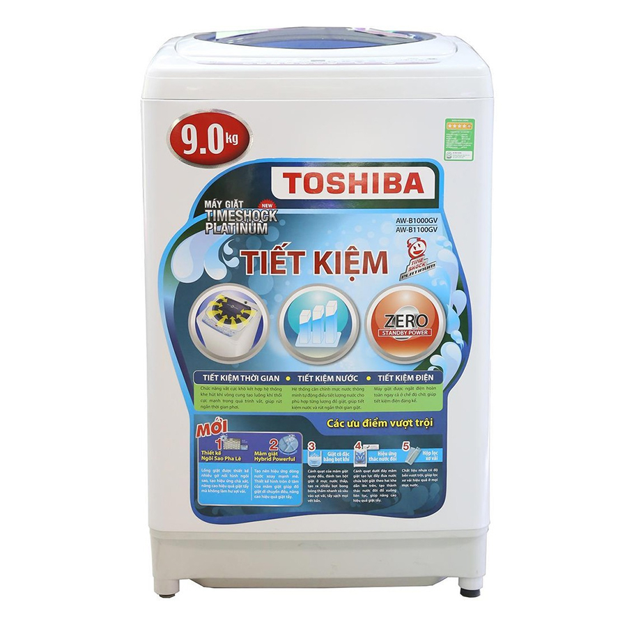 Máy Giặt Cửa Trên Toshiba AW-B1000GV (9.0 Kg) - Hàng Chính Hãng