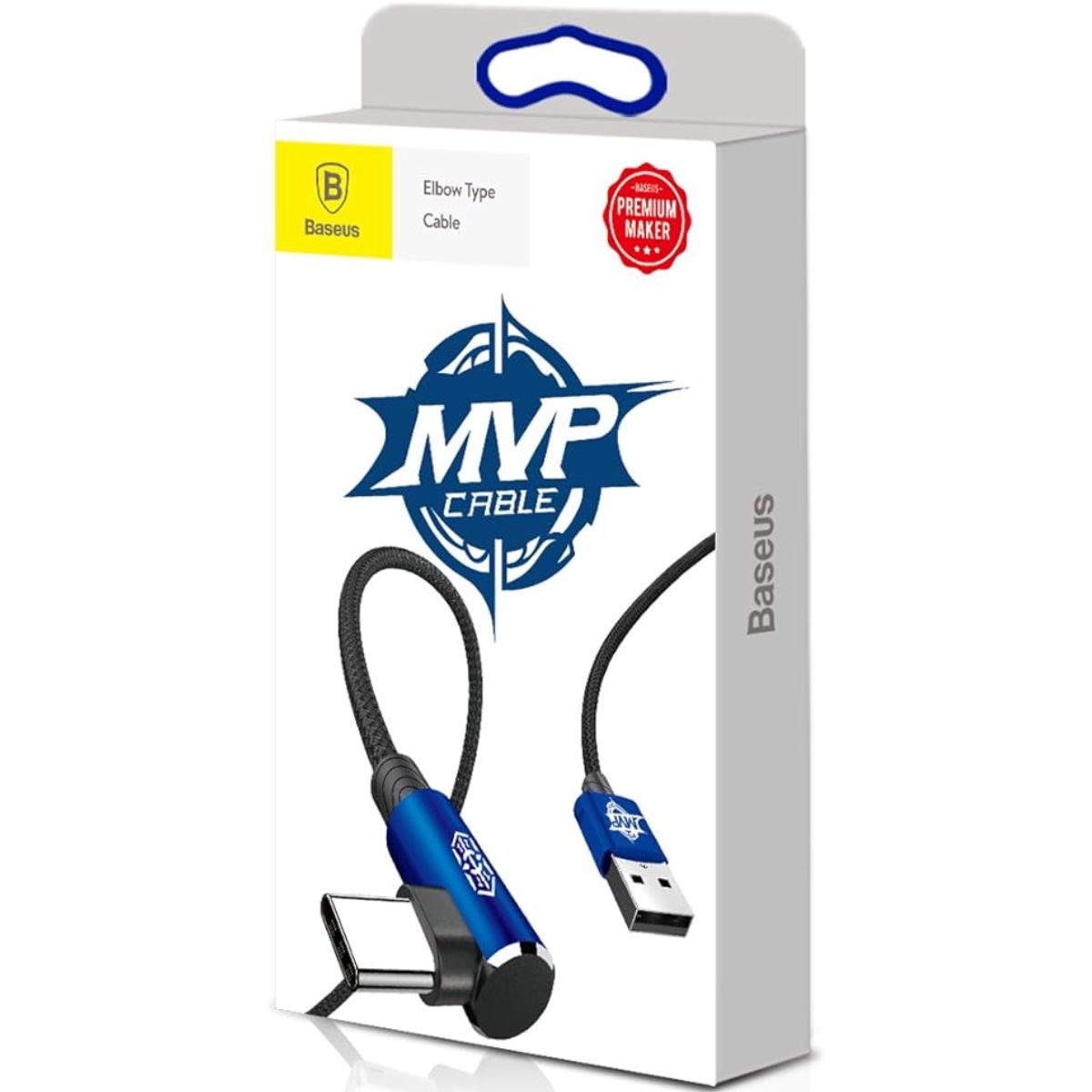Cáp sạc Baseus MVP Type C và truyền dữ liệu  (Đầu chữ L tạo góc 90 độ thiết kế dành cho Game Thủ)- Hàng chính hãng