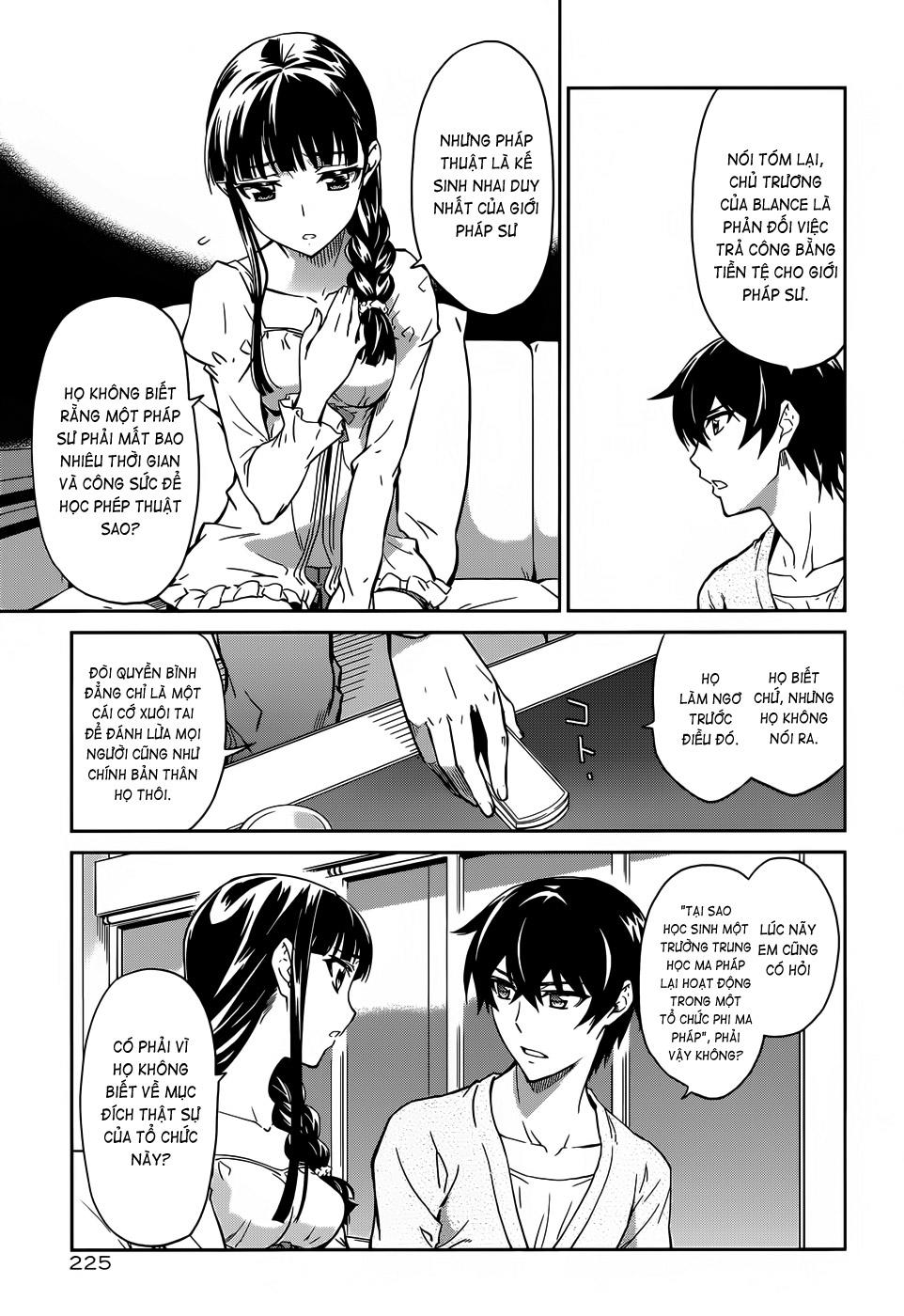 mahouka koukou no rettousei - nyuugaku hen chapter 14 14