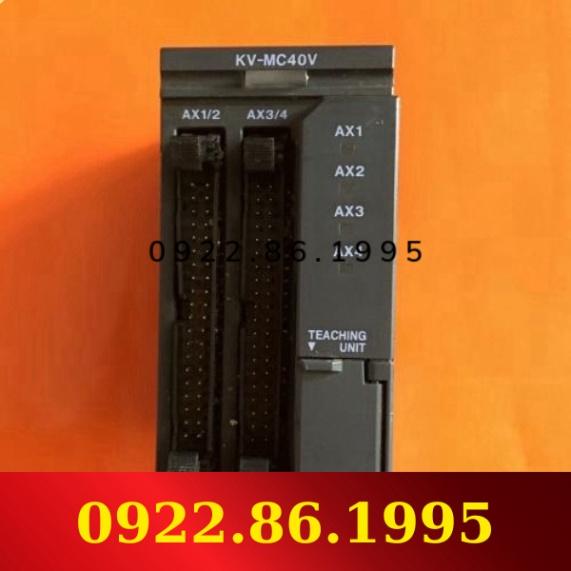 Bộ mở rộng định vị dãy xung 4 trục PLC Keyence KV-MC40V mới