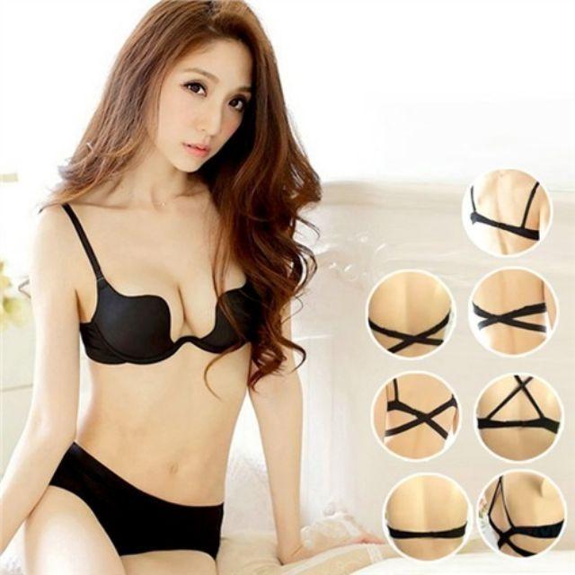 Áo Lót Nâng Ngực Multiway hàn quốc 7 kiểu mặc