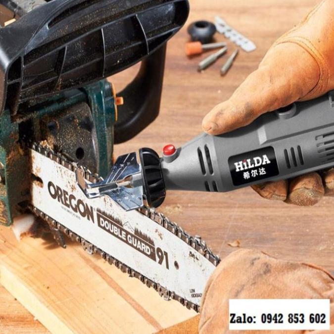 Dũa cưa xích _ Bộ phụ kiện mài dũa lưỡi cưa dũa cưa