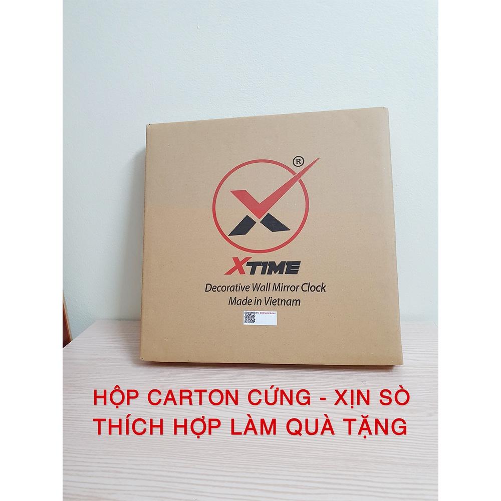 Đồng hồ nghệ thuật treo tường XTime GA-04, hàng chính hãng 1 đổi 1 trong 12 tháng