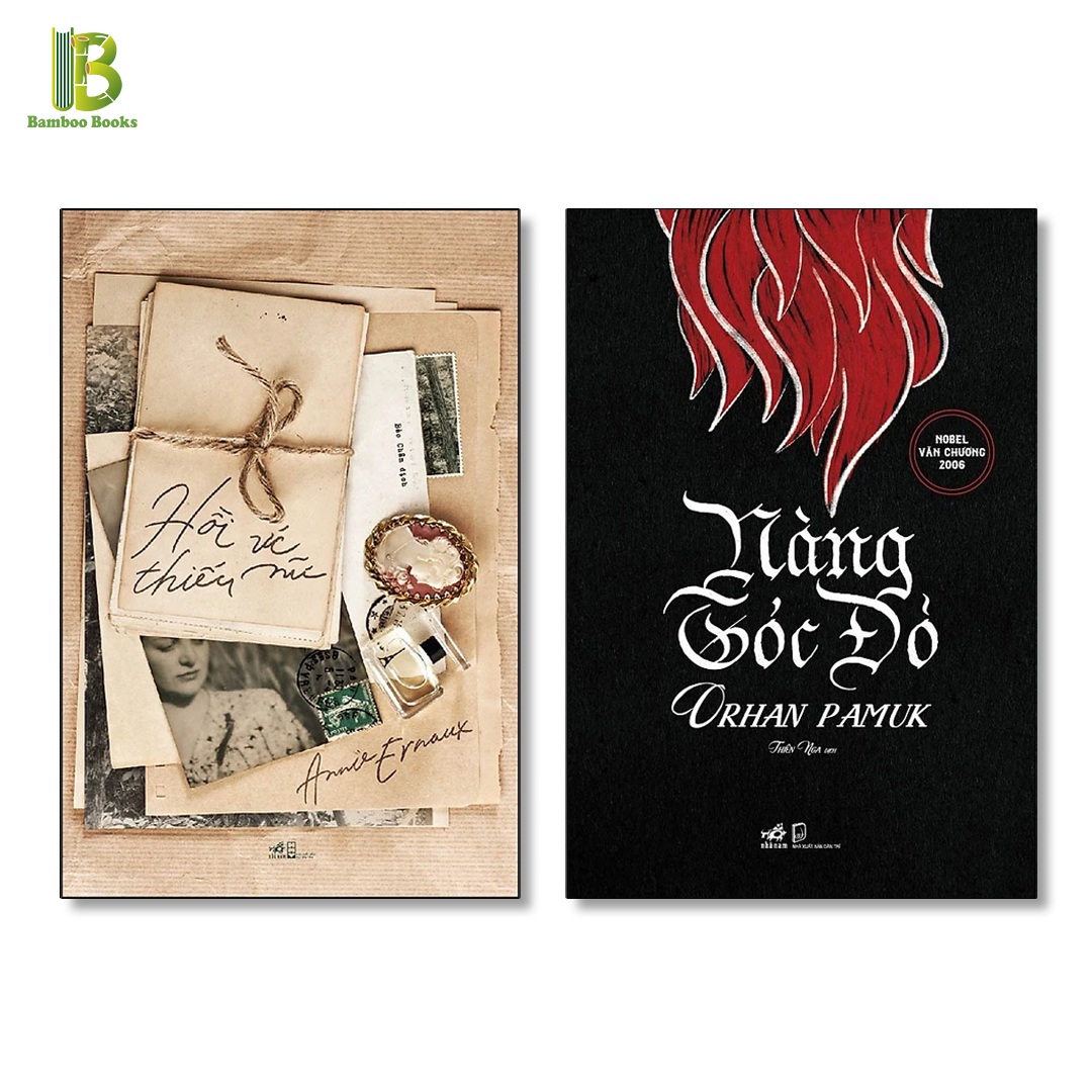 Combo 2 Tác Phẩm Đoạt Giải Nobel Văn Học : Hồi Ức Thiếu Nữ + Nàng Tóc Đỏ (Tặng Kèm Bookmark Bamboo Books)