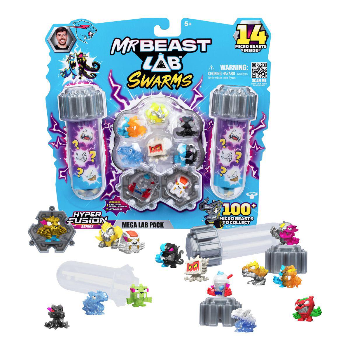 Đồ Chơi Phòng Thí Nghiệm Series 3 - 14 Sinh Vật - MrBeast Lab 24785 (Mẫu Sản Phẩm Giao Ngẫu Nhiên)