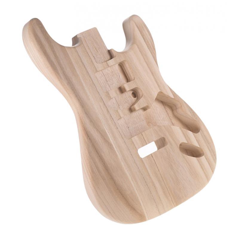 Barrel Body DIY Handcraft Unfinished Guitar ST Electric Guitar
