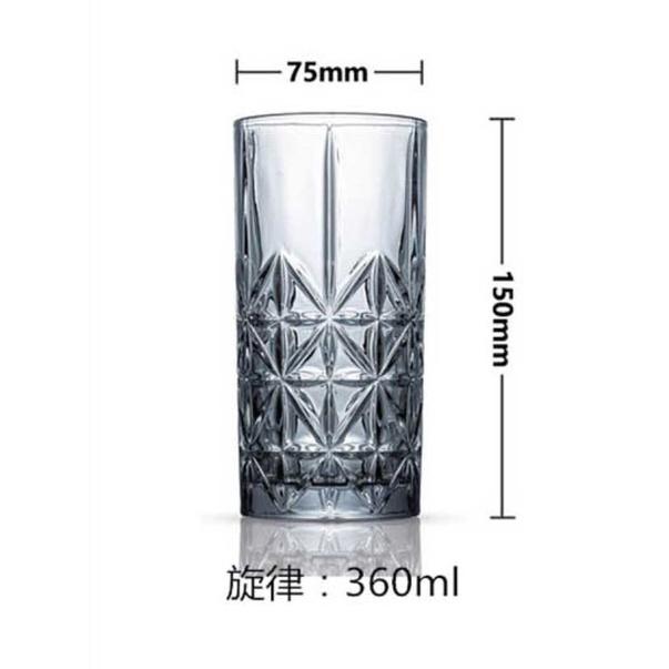 Bộ Cốc Thuỷ Tinh Cao Cấp (1 Bộ 6 Chiếc) , Hoạ Tiết Đa Dạng Phong Phú, Đẳng Cấp Chịu Nhiệt