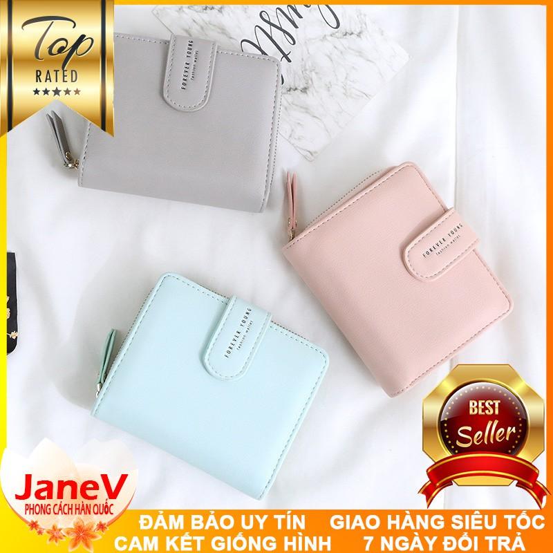 Ví Nữ Mini Ngắn Cầm Tay Cực Xinh Cao Cấp Phong Cách Hàn Quốc TVNN141