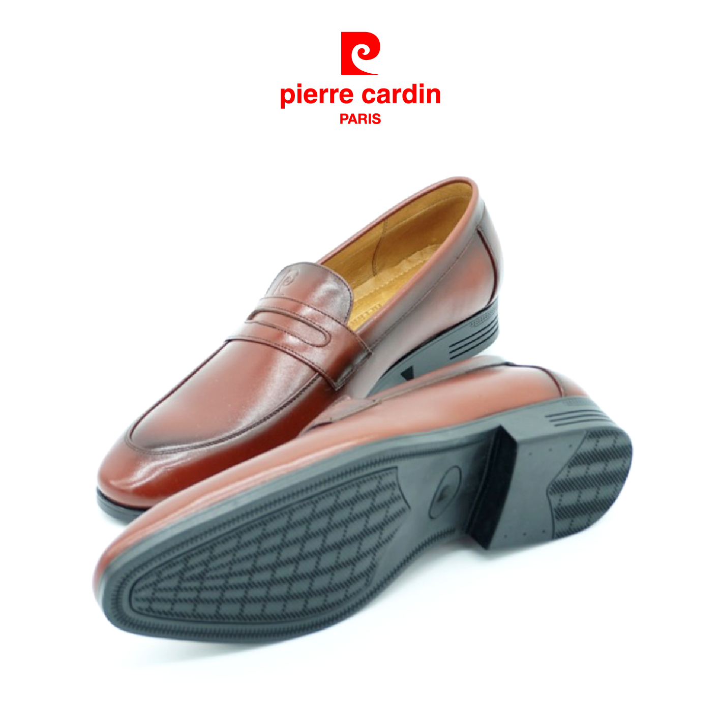 Giày da nam Pierre Cardin PCMFWL 705 - màu nâu