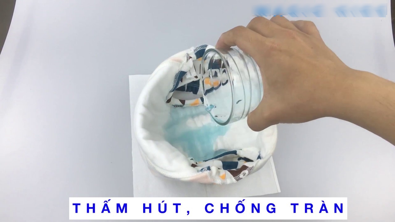 Quần bỏ bỉm cho bé vải cotton siêu thấm