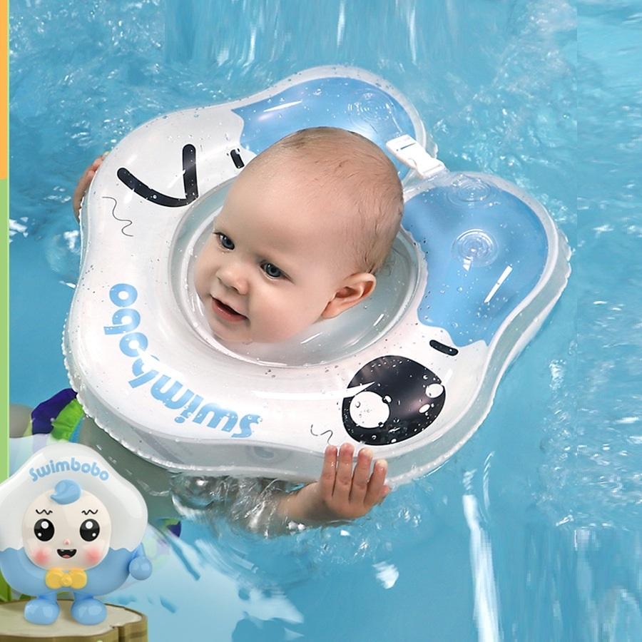 Phao Bơi Đỡ Cổ Cho Bé An Toàn 0-1 Tuổi Swimbobo