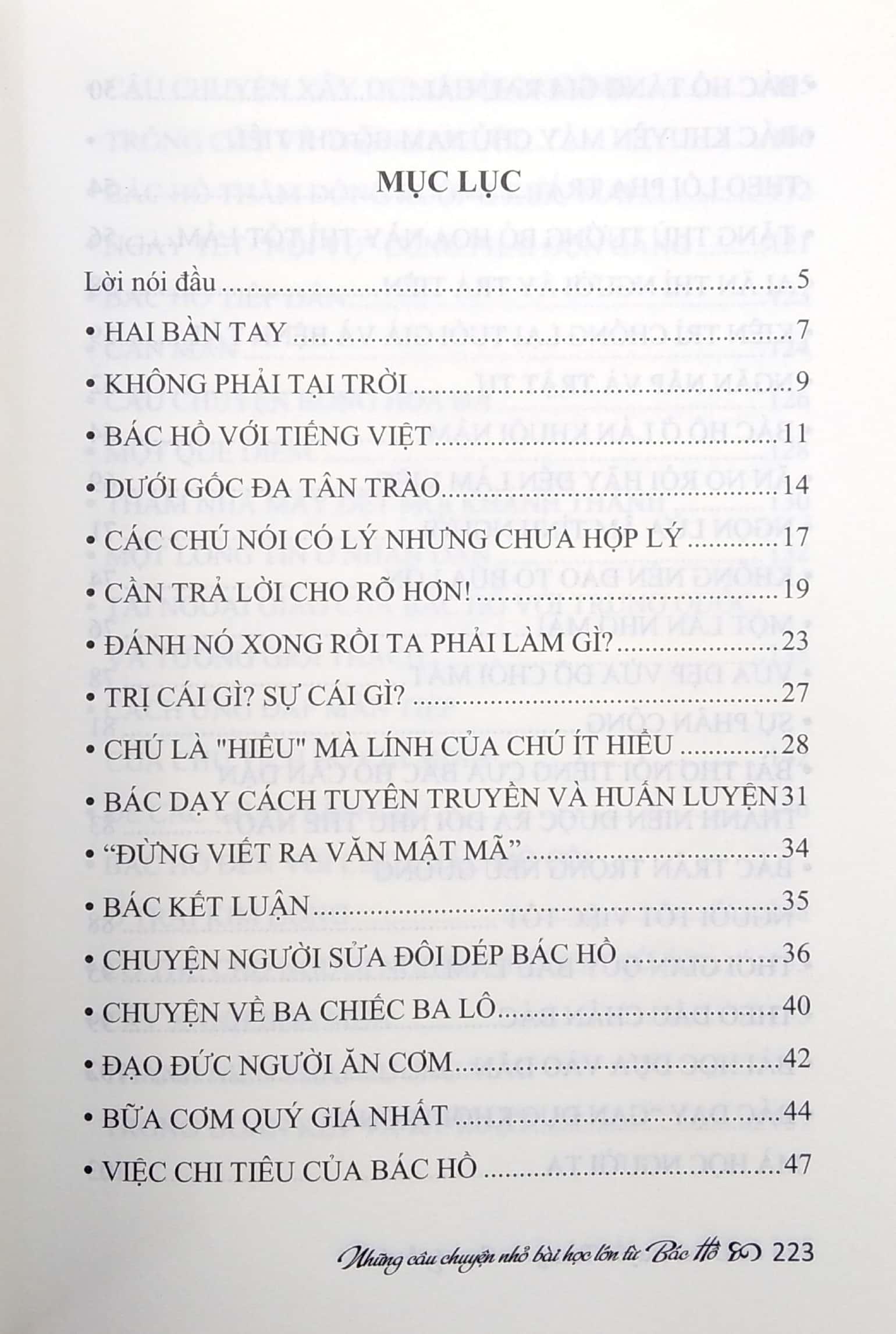 Những Câu Chuyện Nhỏ - Bài Học Lớn Từ Bác Hồ (Tái Bản)