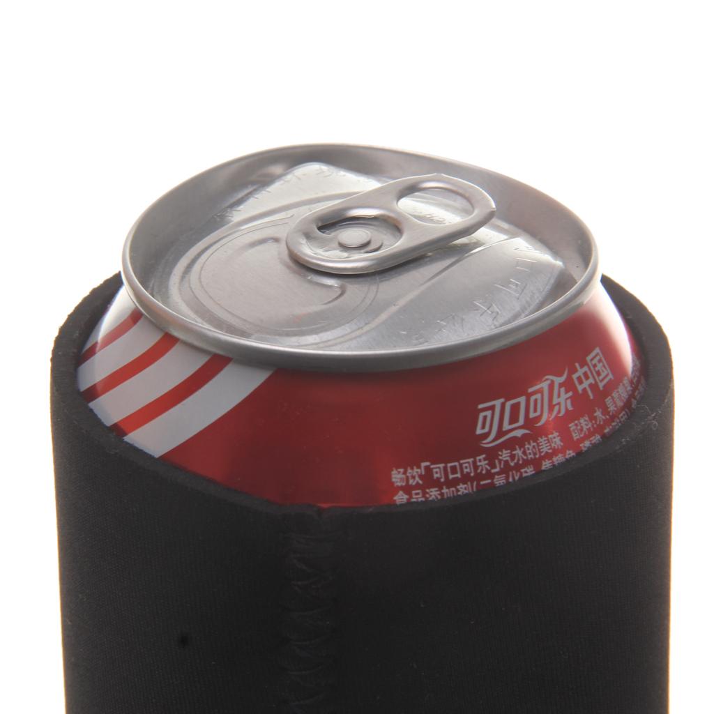 40pcs Stubby Beer Bottle Can Cooler Sleeve Holder Wedding Favor Black