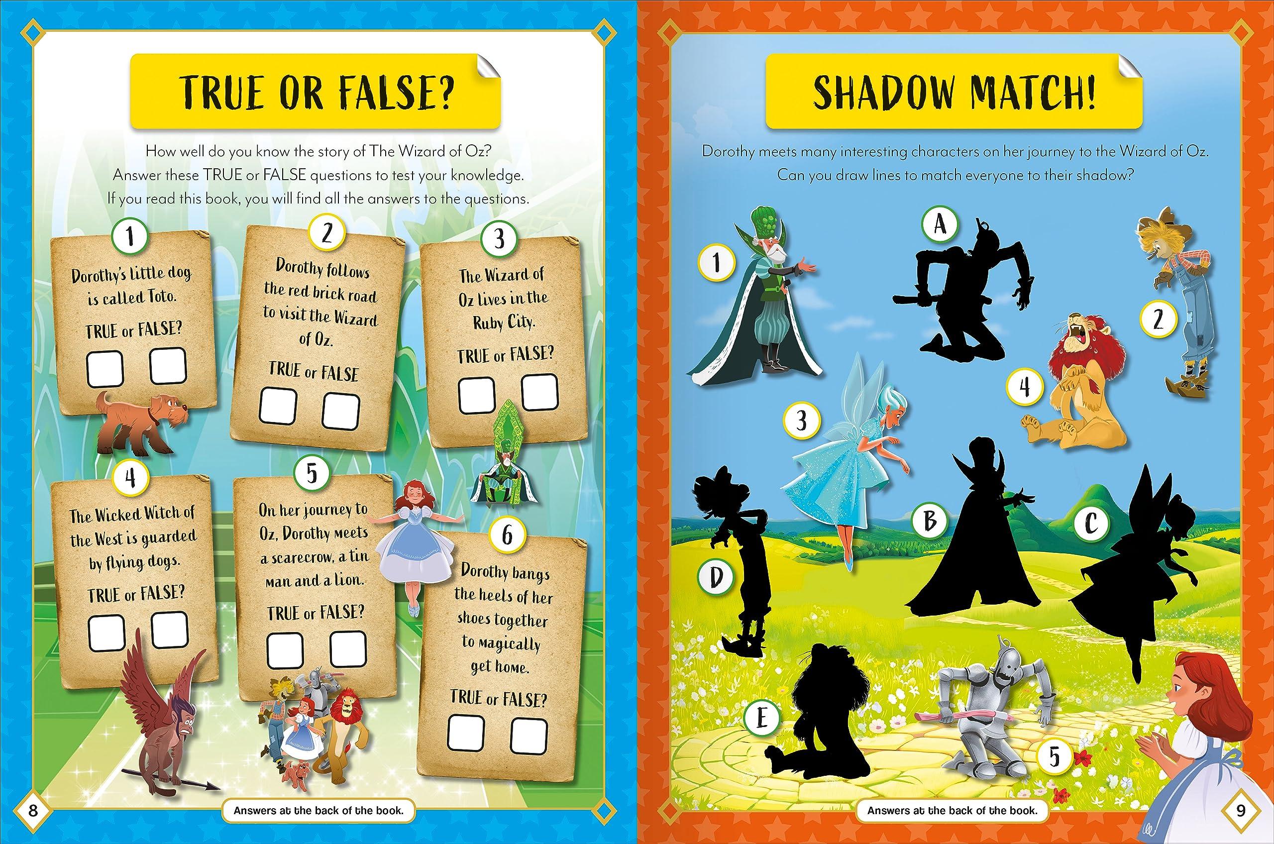 Sách ngoại văn: Sticker Activity Books - The Wizard Of Oz