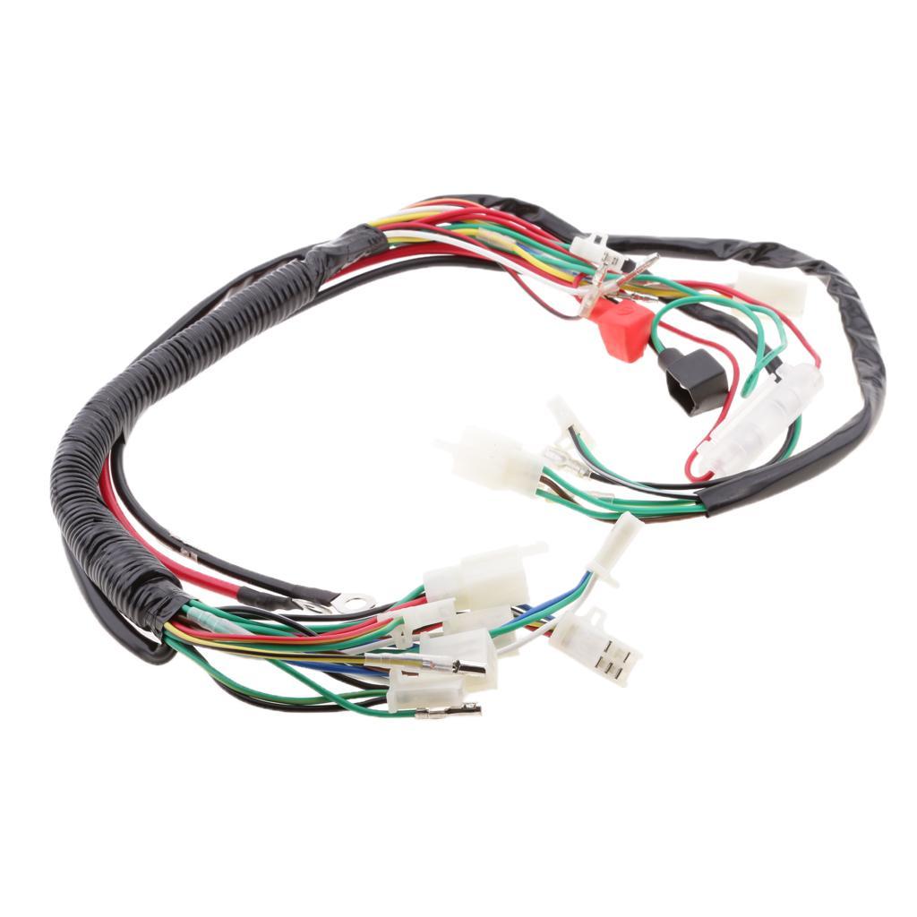 Electrical Wiring Harness for ATV Quad Motorcycles