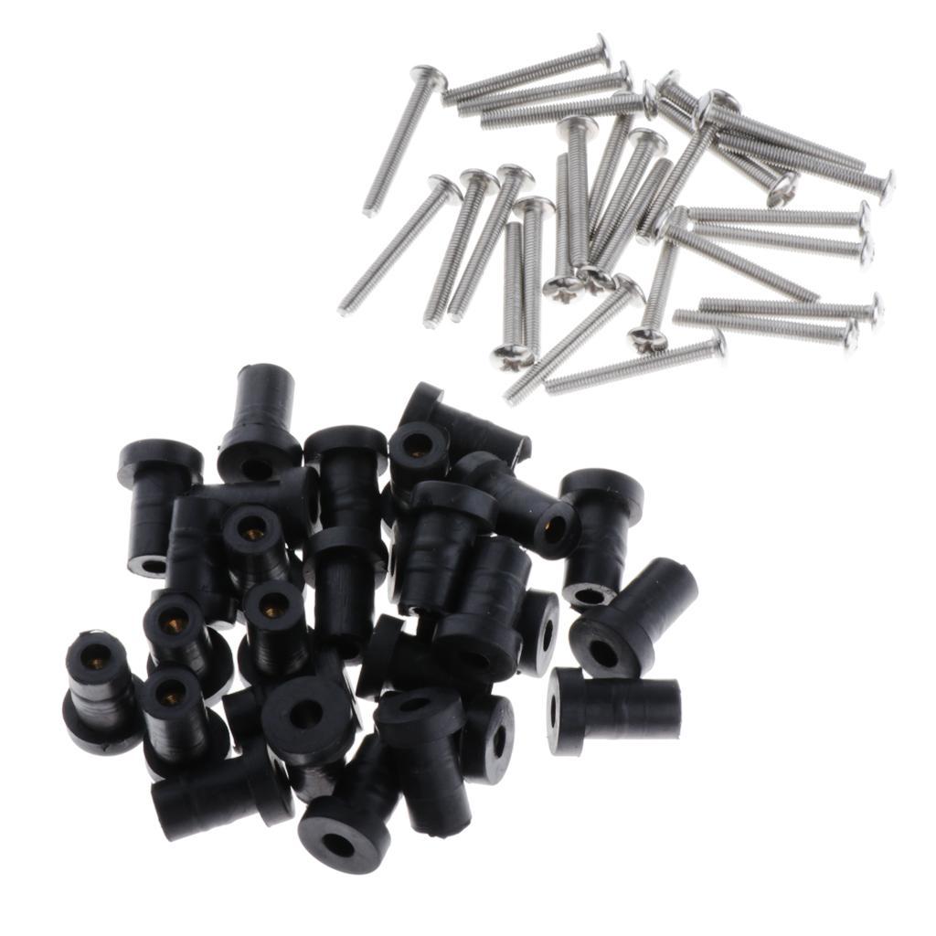 For NVX155 125 Aerox155 2015-2019 Motorcycle Floorboards