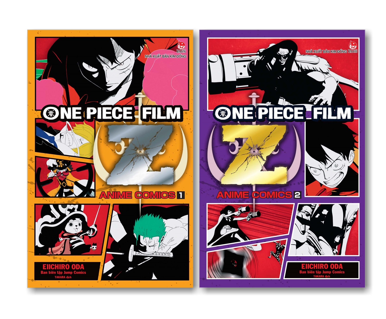 Trọn bộ Anime Comics - One Piece Film Z - Tập 1 + 2