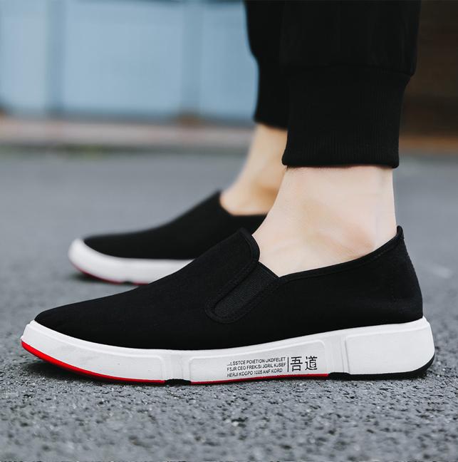 Giày Lười Slip-On Nam 3Fashion Shop Vải Mềm Êm Thiết Kế Nam Tính - 3156