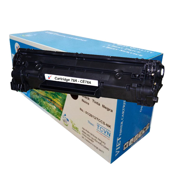 Hộp Mực 78A hàng nhập khẩu dùng cho máy in Canon LBP 6230dn, 6200d, MF4420w, MF4450, MF4550d, MF4720w, MF4820d, D520 - HP LaserJet Pro M1536dnf, M1537dnf, M1538dnf, M1539dnf, P1566, P1606dn, - Cartridge 78A - CE278A mới 100%
