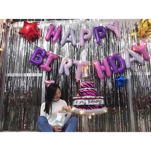 Set Happy birthday đơn giản, dễ thương