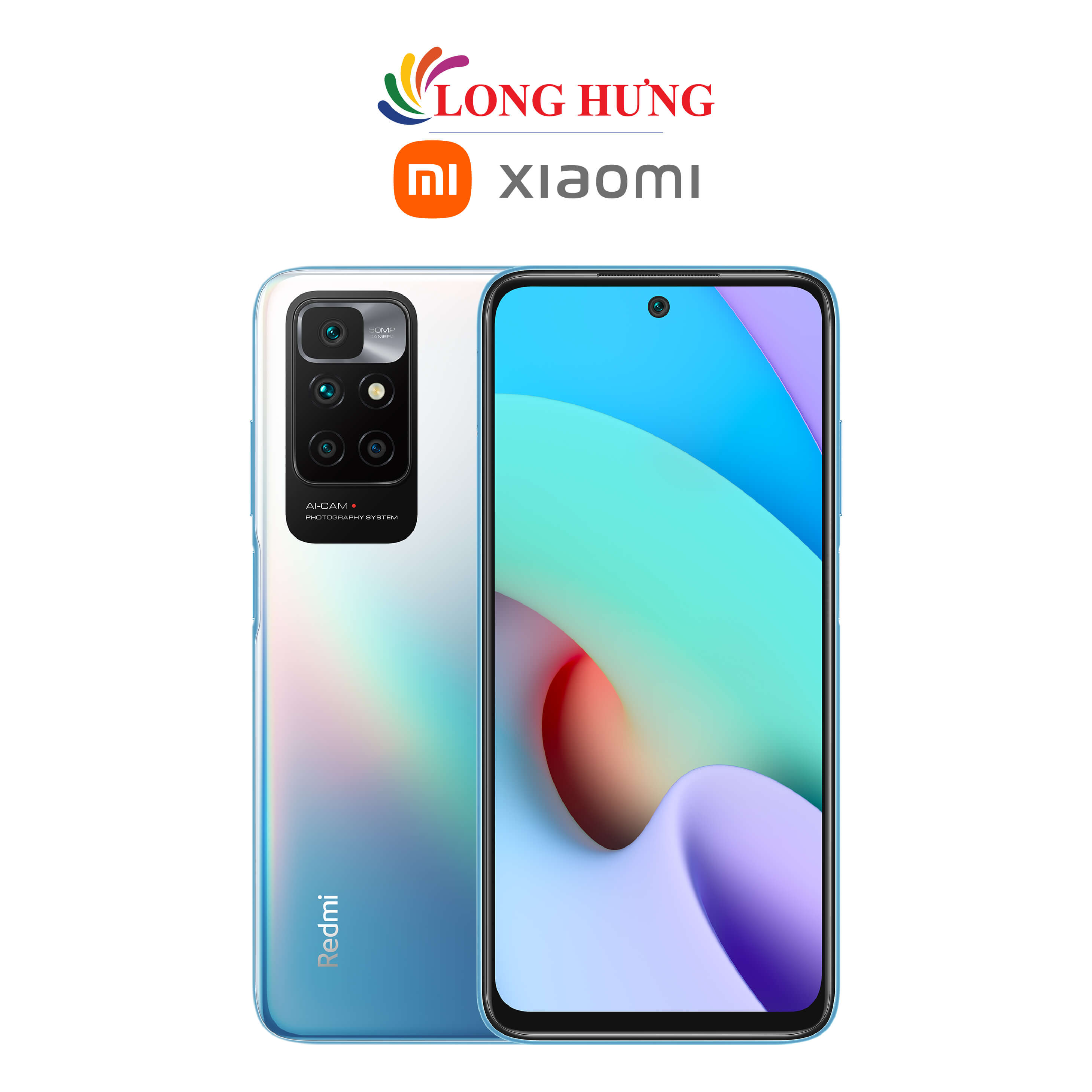 Hình ảnh Điện thoại Xiaomi Redmi 10 (4GB/128GB) - Hàng chính hãng