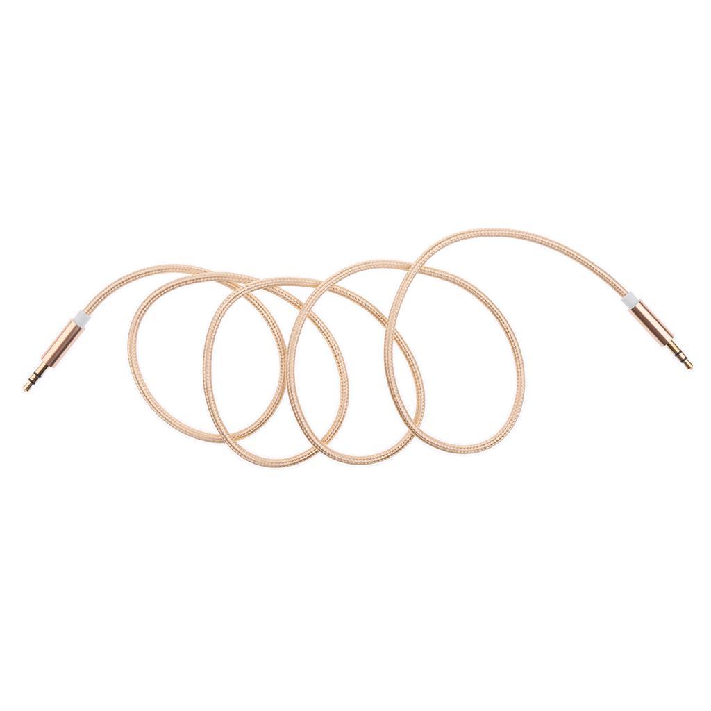3.5mm Male AUX Stereo Audio Headphone Car Cable For Phone MP3