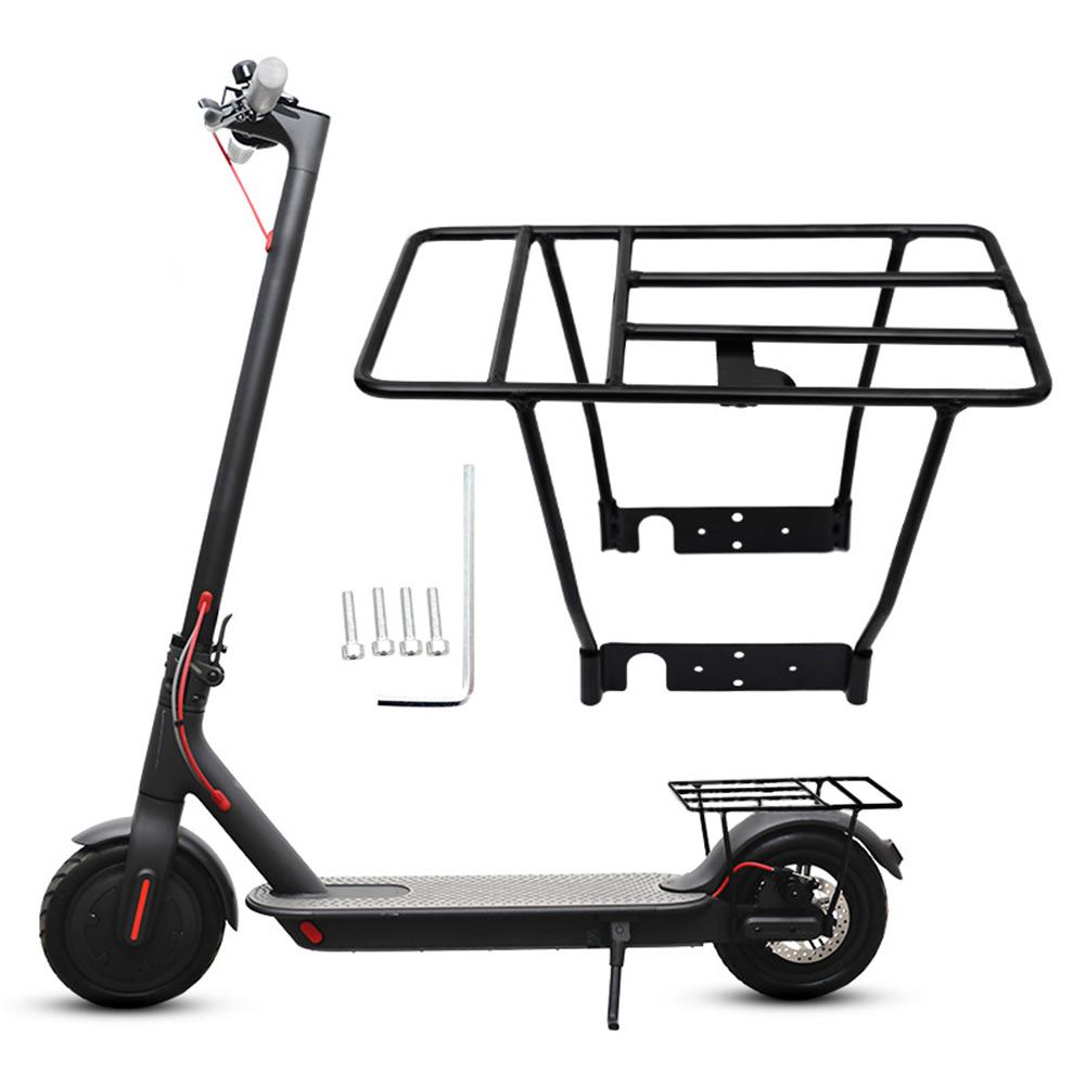 Carrier DIY HÀNH ĐỘNG HÀNH ĐỘNG HÀNH ĐỘNG Dễ dàng cài đặt lưu trữ với ốc vít Phụ kiện xe tay ga phía sau cho Xiaomi M365 1S Pro Color: Black