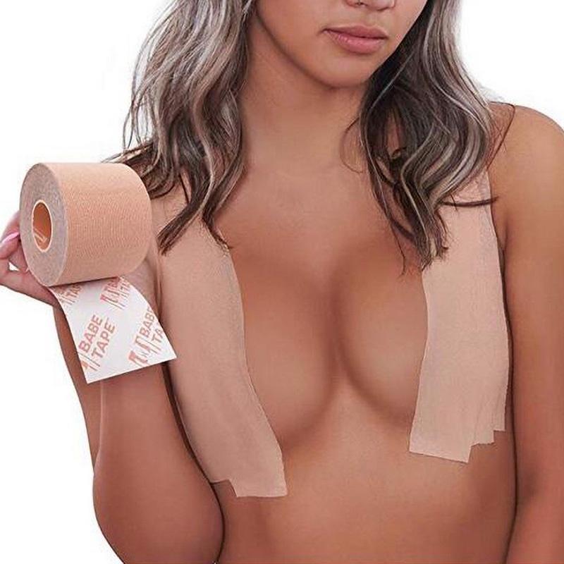 Giá hủy diệt Băng Dính Vải Nâng Và Định Hình Ngực Cuộn 5m - Boob Tape PK139
