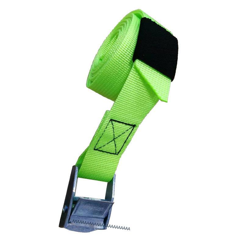 Ưu đãi đặc biệt tùy chỉnh 25 mm vải nylon hợp kim kẽm khóa hàng hóa liên kết vành đai xe tải cố định vành đai đóng gói buộc căng dây