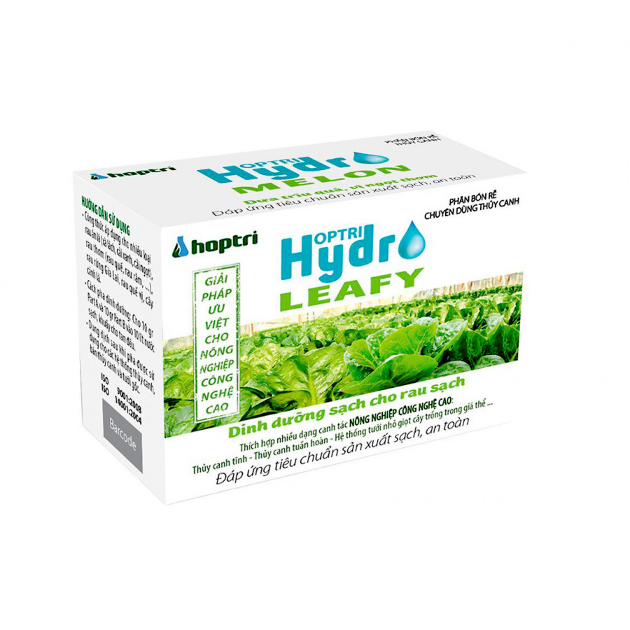 Phân bón thủy canh dùng cho rau sạch Hợp Trí Hydro Leafy 200gr