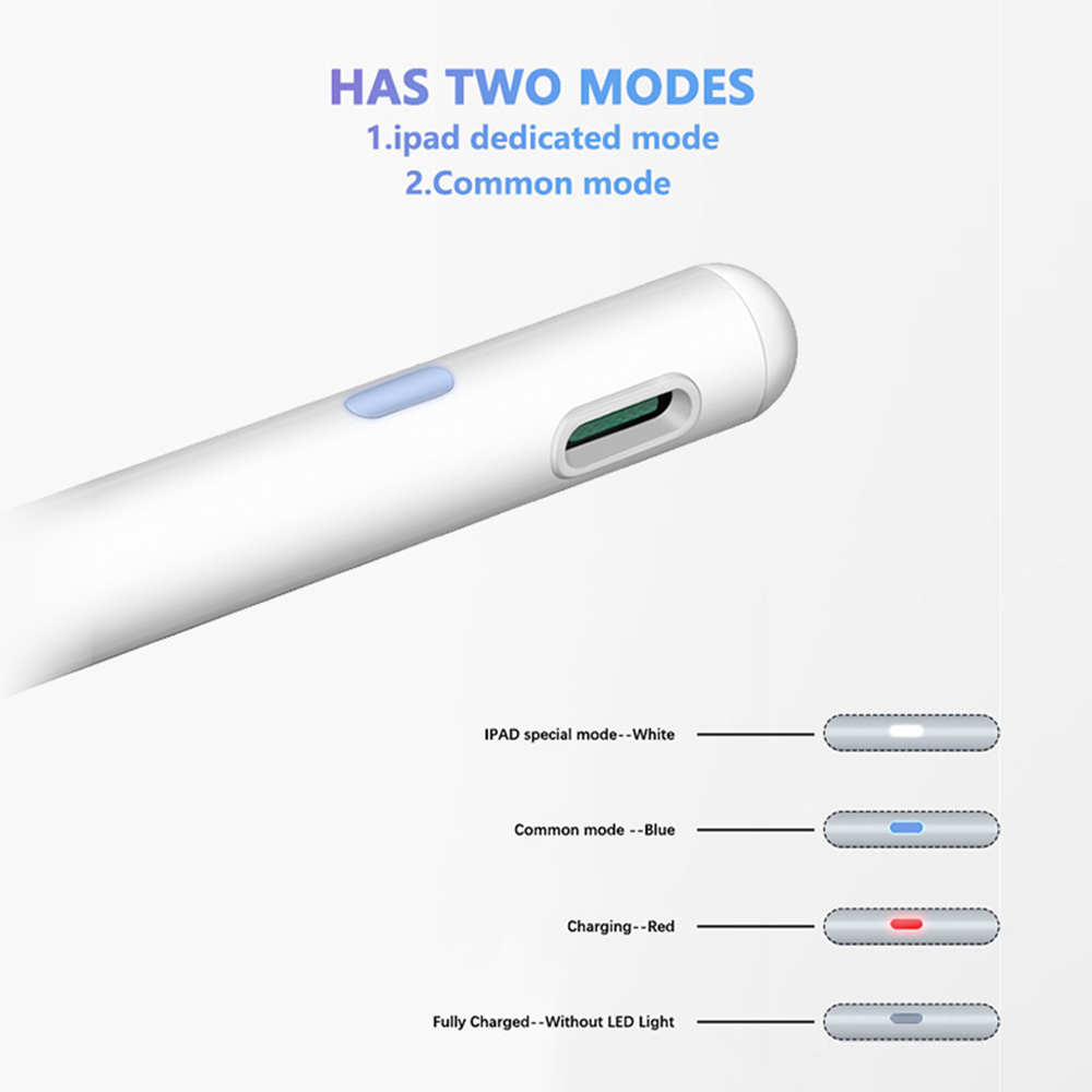 Bút cảm ứng cho iPad Pro 12.9 11 iPhone 11 Pro Max với Palm Rejection Tương thích với Apple Samsung