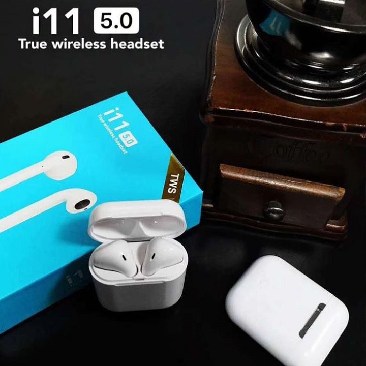 Tai nghe bluetooth dòng cảm ứng I11 TWS và pop-up cao cấp, công nghệ bluetooth 5.0 - hàng chính hãng