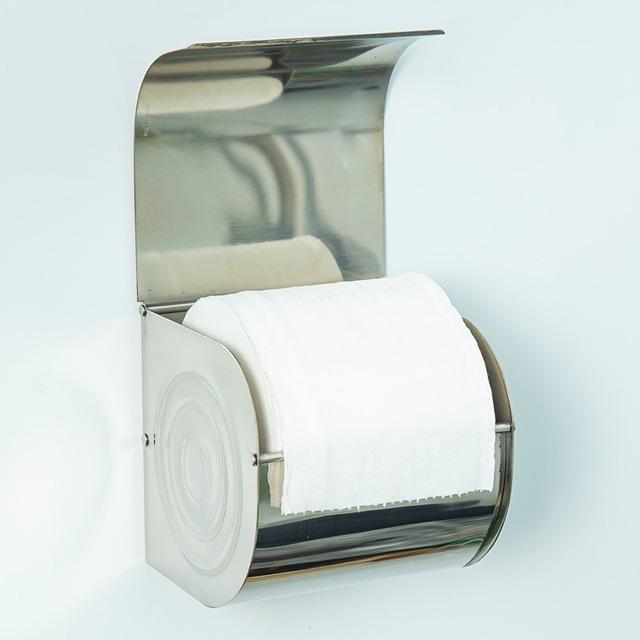 Hộp Đựng Giấy Vệ Sinh Bằng inox 304 gắn tường trong nhà tắm,nhà vệ sinh, hộp giấy kín
