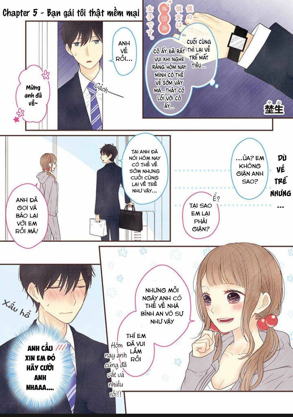 bạn gái tôi ấm áp tựa như một chiếc mền chapter 5 3