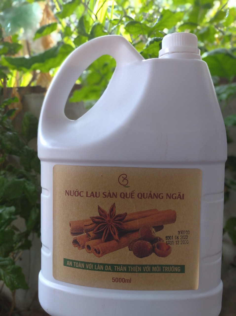 Nước lau sàn hương Quế - Quảng Ngãi 5 lít